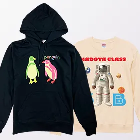 オリジナルパーカ＆スウェット一覧